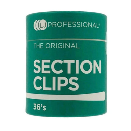 LJ Professional Salon Section Clips x36